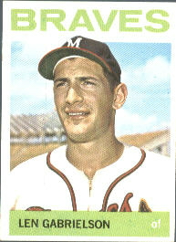 1964 Topps Baseball Cards      198     Len Gabrielson
